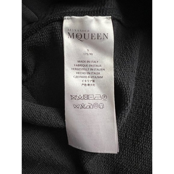 Alexander McQueen Skeleton Pulover Black Cotton Sweater Size S - Picture 5 of 6